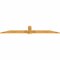 Ekena Millwork Eugene Rough Sawn Timber Gable Bracket, Western Red Cedar, 108"W x 18"H x 2"D x 6"F, 4/12 Pitch GBW108X18X0206EUG00RWR - alternate 5